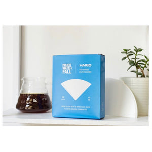 Hario X Project Waterfall V60 Filters Size 02 (100 pack)