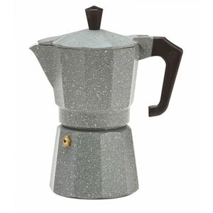 Pezzetti Bellexpress Aluminium Moka Pot- 6 Cup