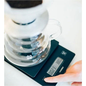Hario V60 Drip Coffee Scale - Stainless Steel or Black