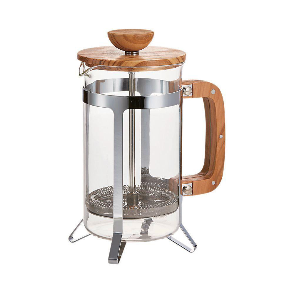 Hario Cafe Press Olive Wood (4 Cup) - Cafetière