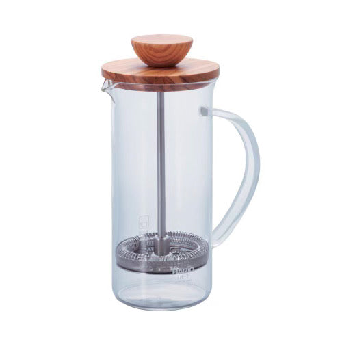 Hario French Coffee Press (Cafetière) Olive Wood Small/ Large 300ml/600ml