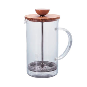 Hario French Coffee Press (Cafetière) Olive Wood Small/ Large 300ml/600ml