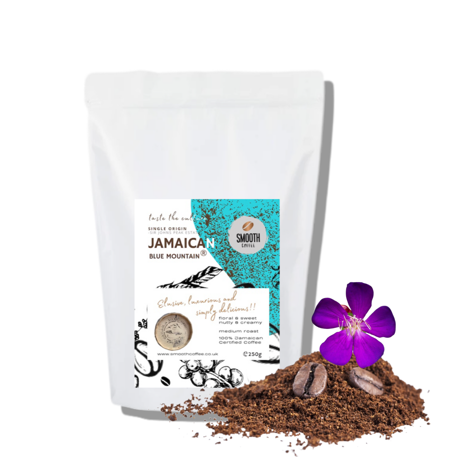 Single Origin Jamaican Blue Mountain Coffee Sir Johns Peak Estate Hand Roasted Coffee UK