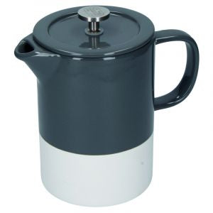 La Cafetière Barcelona Cool Grey Ceramic 850ml Cafetière, Gift Boxed